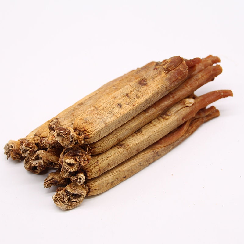 Red Ginseng Root 10 Years Dry Ginseng Root Health Herbal Tea 125g for 4 piece