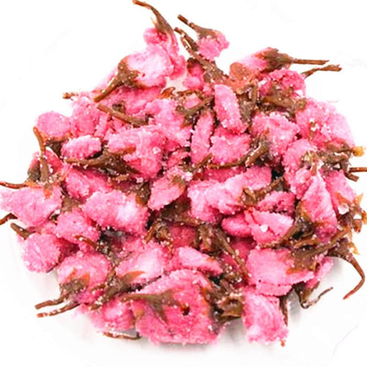 50g Japanese Traditional Salted Sakura Cha Cherry Blossoms Preserved Flower Tea