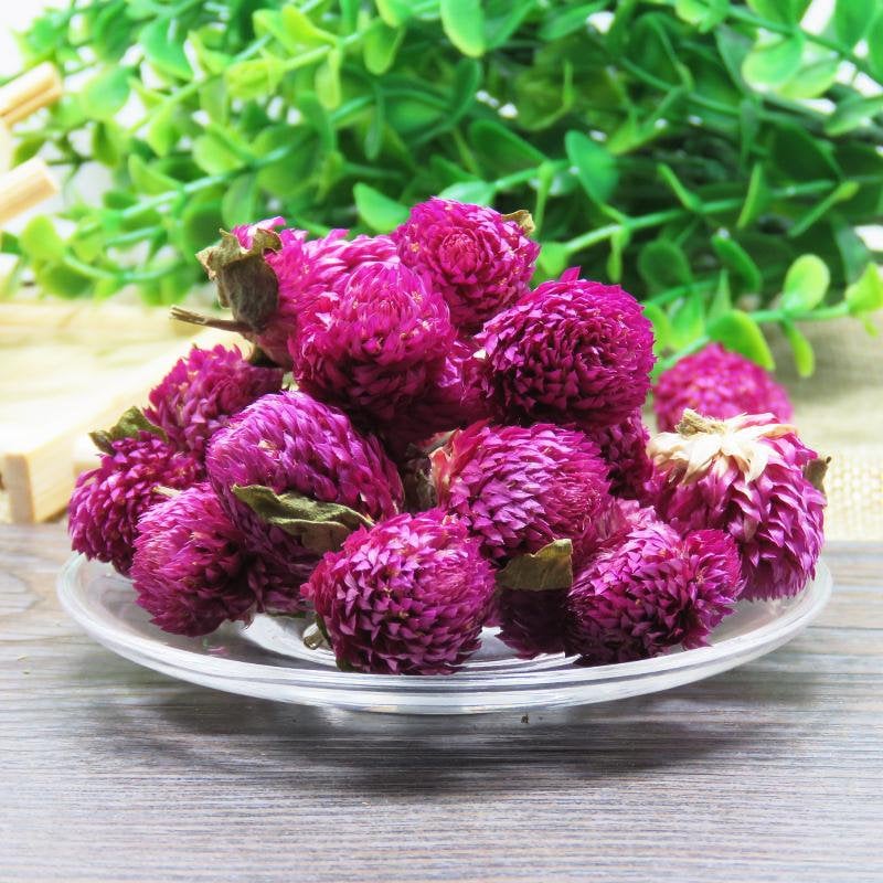 250g Gomphrena Globosa * Globe Amarant Dried Floral Tea Dried Flower Tea