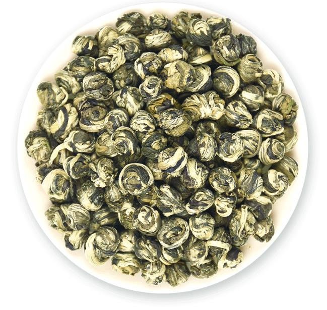 Premium Chinese Downy Pearl Jasmine Green Tea,Jasmine Dragon Pearl Ball 250g