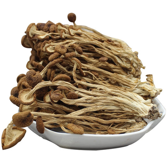 250g Selected Dried Food Tea Plant Mushrooms/Fungus/Tea Tree Mushrooms/Agrocybe Cylindracea/Agrocybe Aegerita/Agrocybe chaxingu, Cha Shu Gu