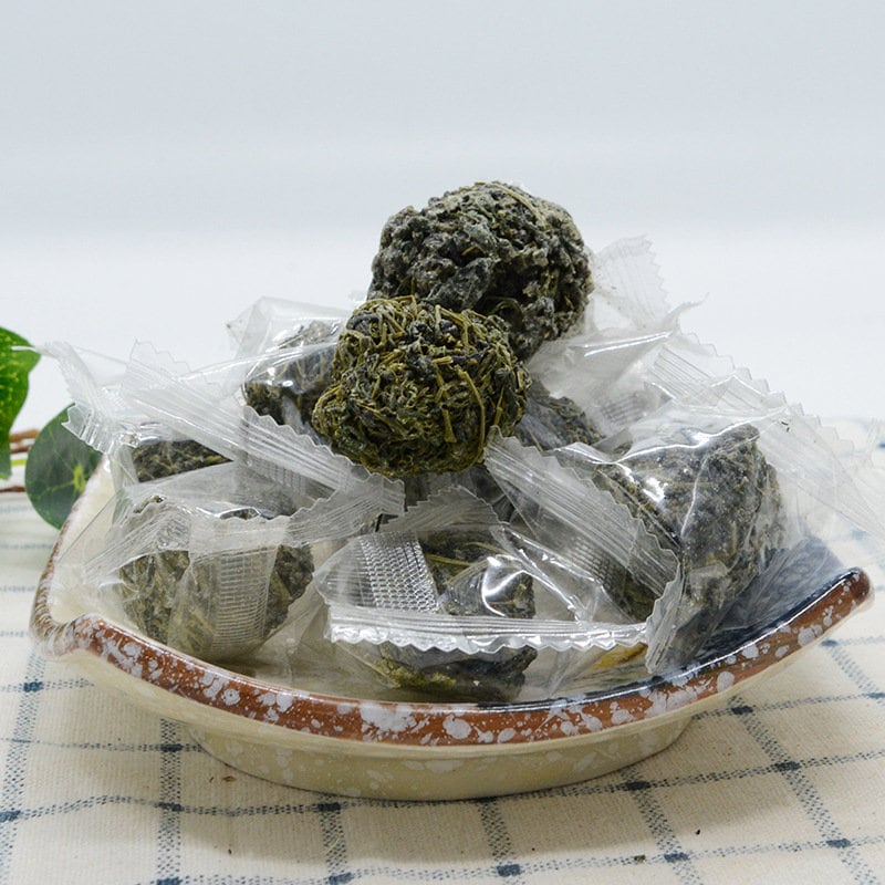 Jiaogulan Ball Tea Dried Herb 8.8OZ (250g) ORGANIC Gynostemma Pentaphyllum Ball Tea