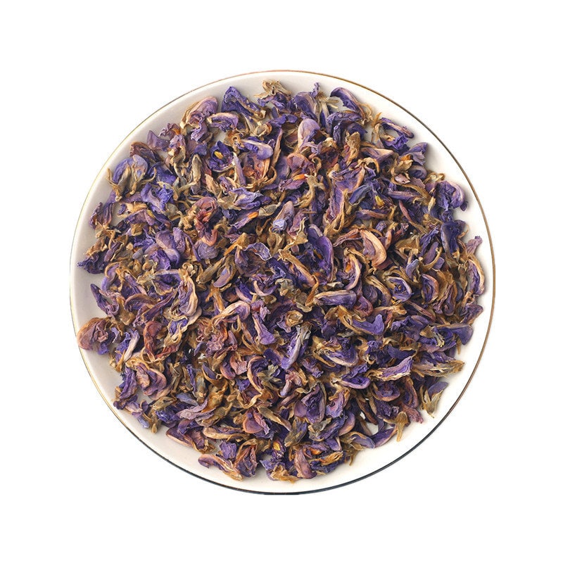 100g Wild Natural Kudzu Pueraria Lobata Ge Hua Dried Flowers Herbal Tea, Pueraria Flower