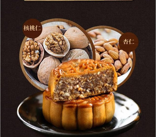Wu Ren Middle autumn Day, Cantonese-style mooncake °ÙÄêÀÏ×Ö̖ ÎåÈÊÔ±ý 100g*5¸ö