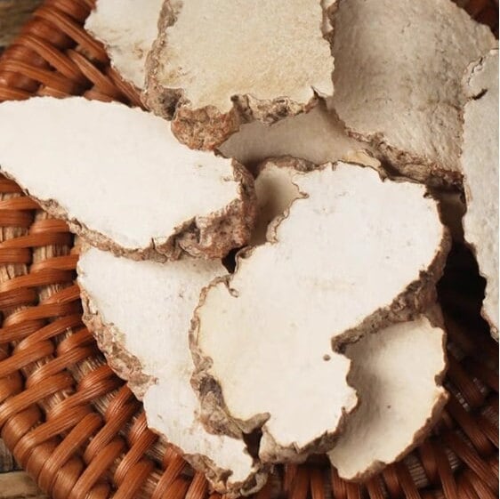 Wild Dried Big Tiger milk fungus Slice, Pleurotus tuber-regium, Hu Ru Jun, Hu Nai Jun