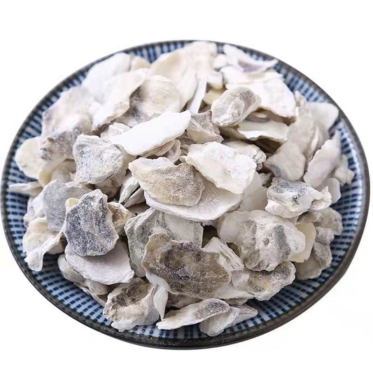 500g Oyster Shell, Mu Li, Concha Ostreae Shell