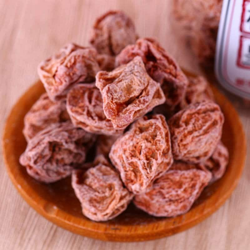 3pcs Preserved Dried Plum Sour & Sweet Chinese Specialty Asian Food Fruit Snack