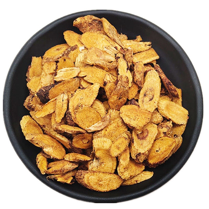 250g Fried Radix Astragali Root Slice Dried Chinese Herbs Chao Huang Qi