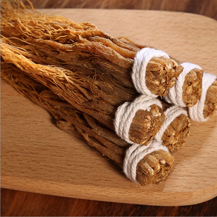 100g Red Ginseng Roots Whole Root Red Panax Ginseng Roots