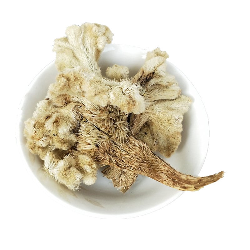 1.1LB Dried White Cockscomb Flower, White Flos Celosiae Cristatae, Ji Guan Hua