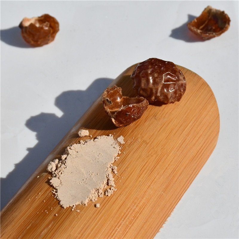 500g Organic Dried Soapberry Shell Powder, Wu Huan Zi Ke Powder