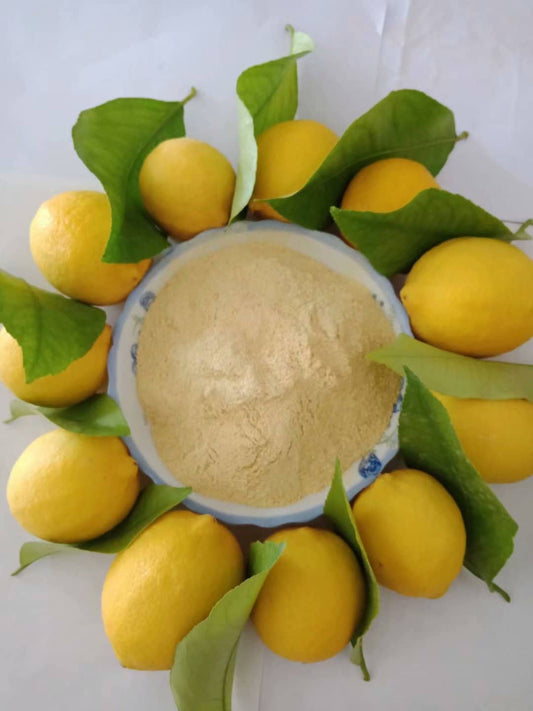 250g 100% Pure Dried Lemon Peel Powder, Lemon zest Powder, Lemon