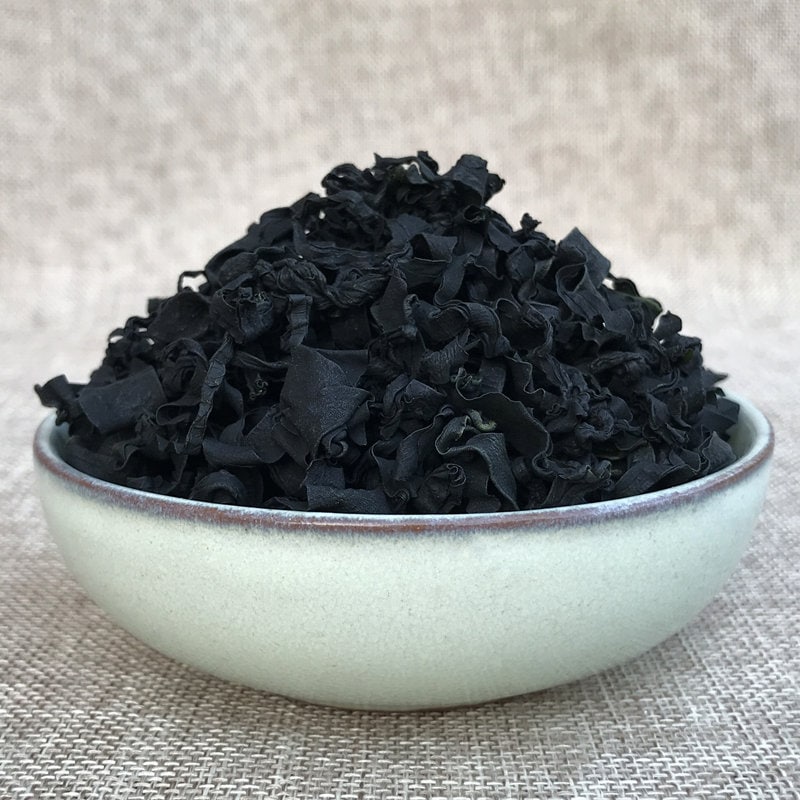 High Quality Dried Wakame Dried Seaweed 7 oz.For Japanese Korean Salad Soup, Qun Dai Cai